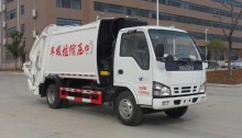 6方五十鈴壓縮式垃圾車(chē)